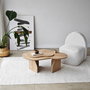 Hanah Home Mesa de Centro Melted - Sapphire Oak